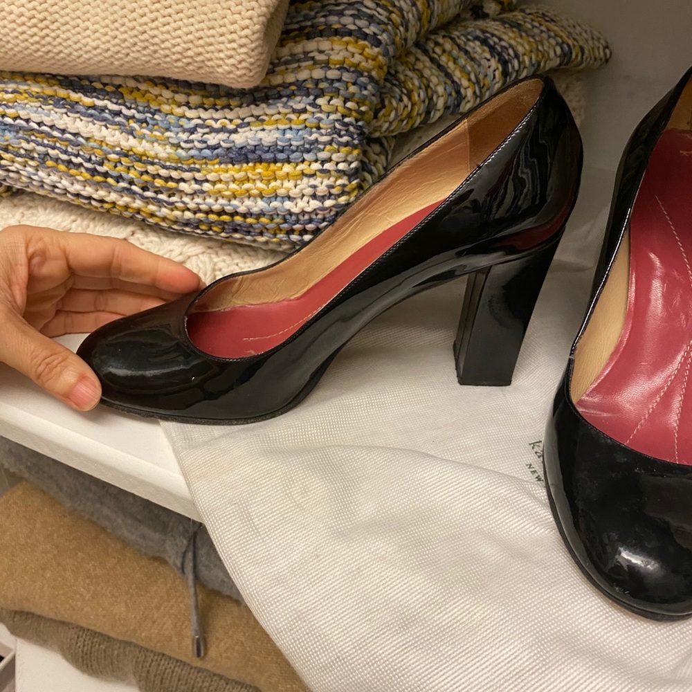 Kate spade size 6 patent leather heels - Picture 2 of 5